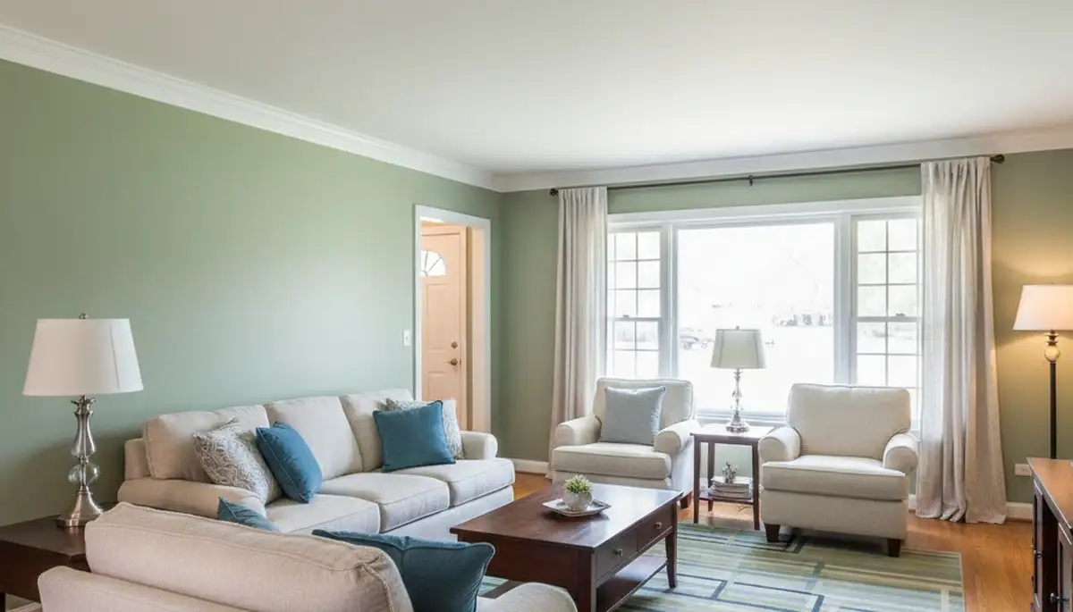 Freshly painted Kenosha, WI interior showcasing smooth, professional house-painting results