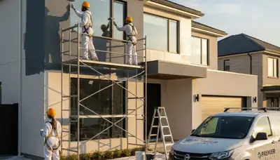 Professional exterior house painting in Kenosha, WI by expert painters from kenoshapainters.com