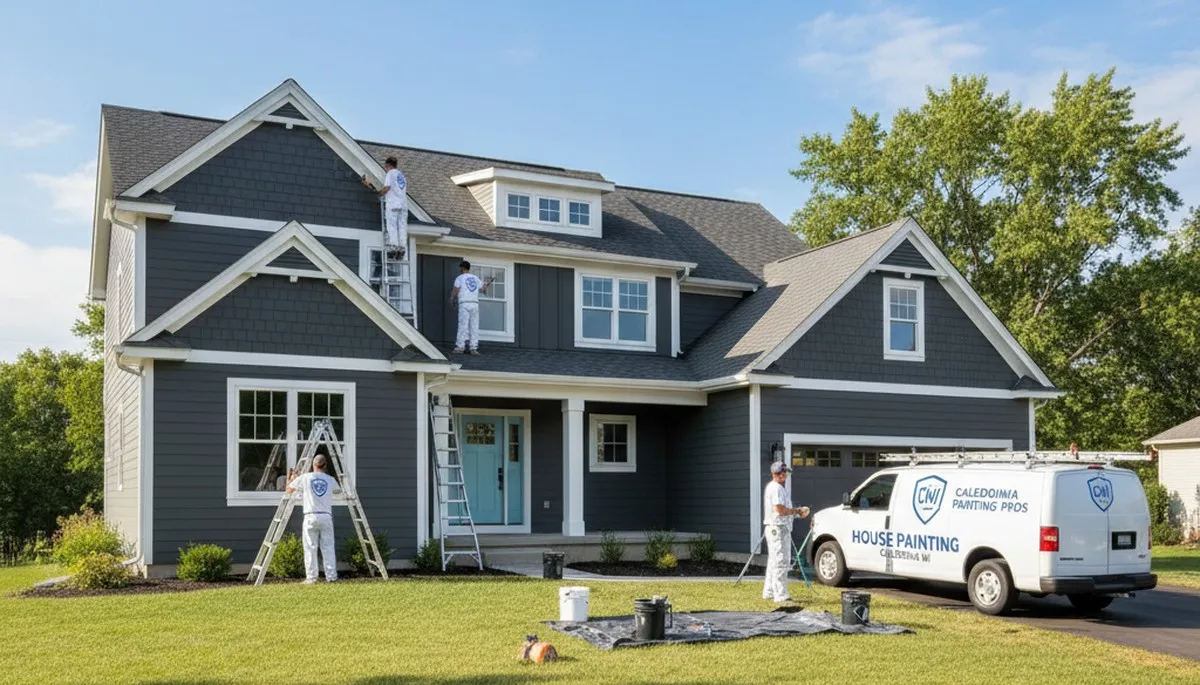 House painters serving Kenosha, WI for residential exterior and interior painting services