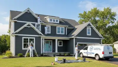 House painters serving Kenosha, WI for residential exterior and interior painting services