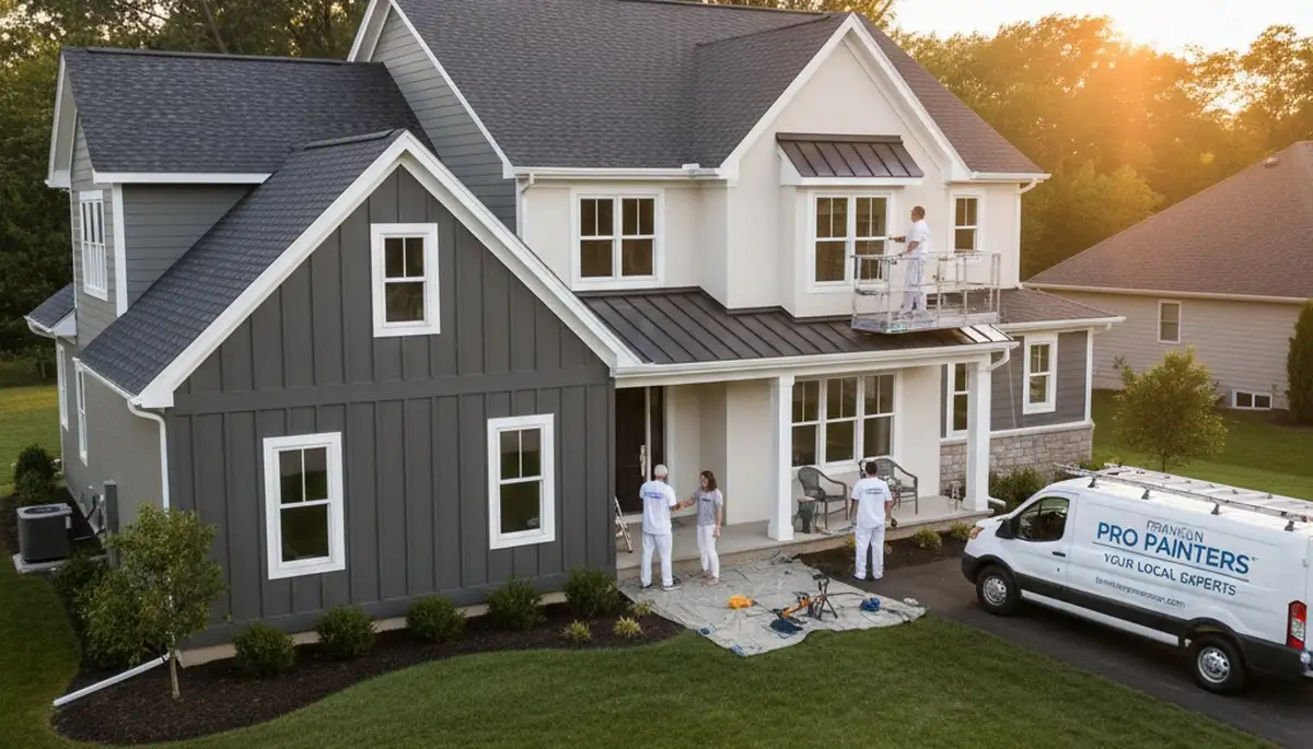 Kenosha, WI house painters providing professional residential painting services