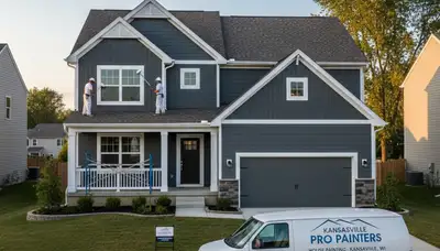 Kenosha, WI house painters delivering professional interior and exterior painting services