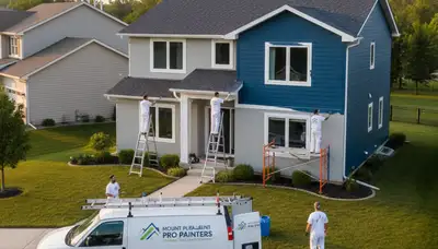 Kenosha, WI house painters delivering professional interior and exterior painting services