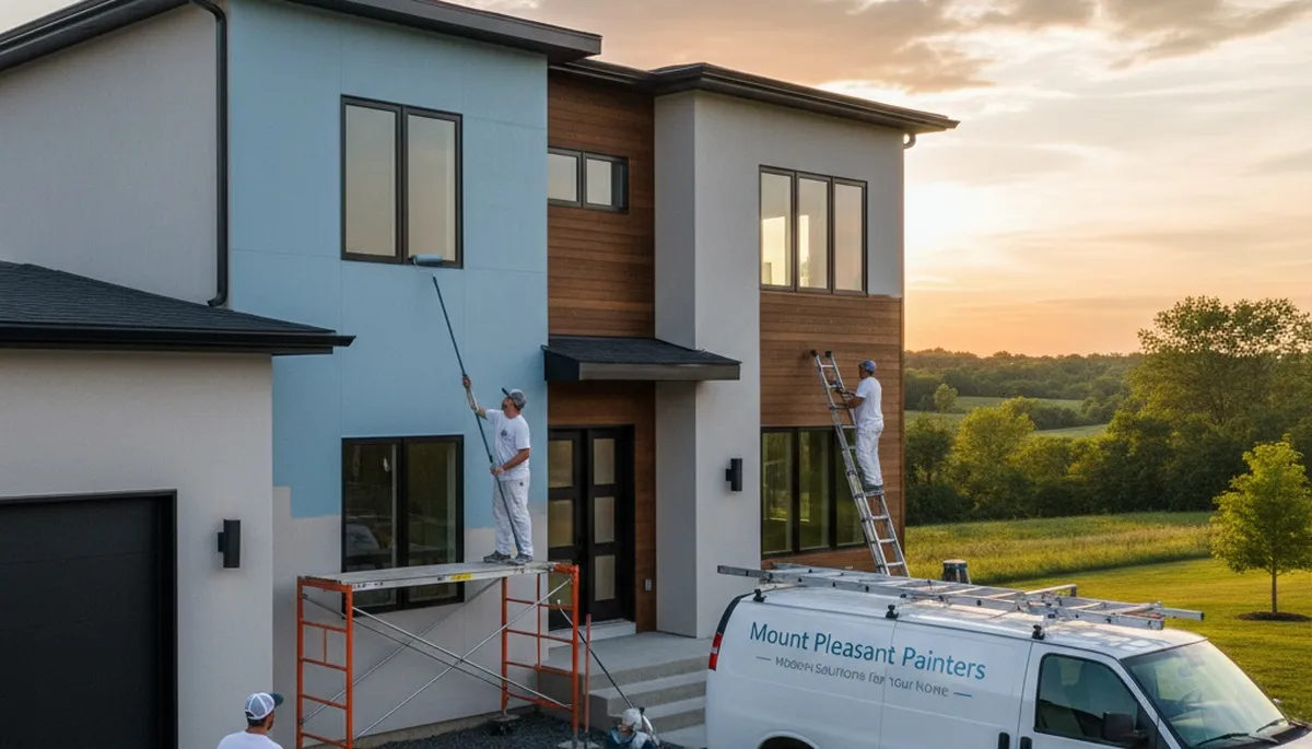 Kenosha, WI house painters providing professional interior and exterior painting services