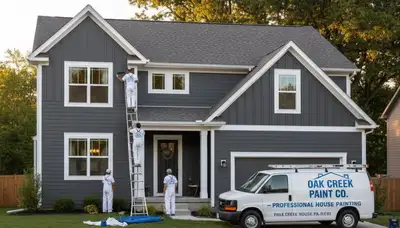 House painting services in Kenosha, WI by Kenosha Painters for residential exterior and interior projects