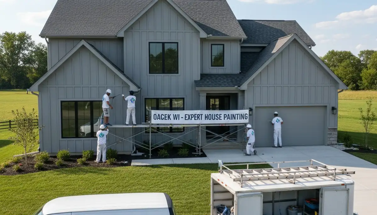 Kenosha, WI house painters delivering professional interior and exterior painting services