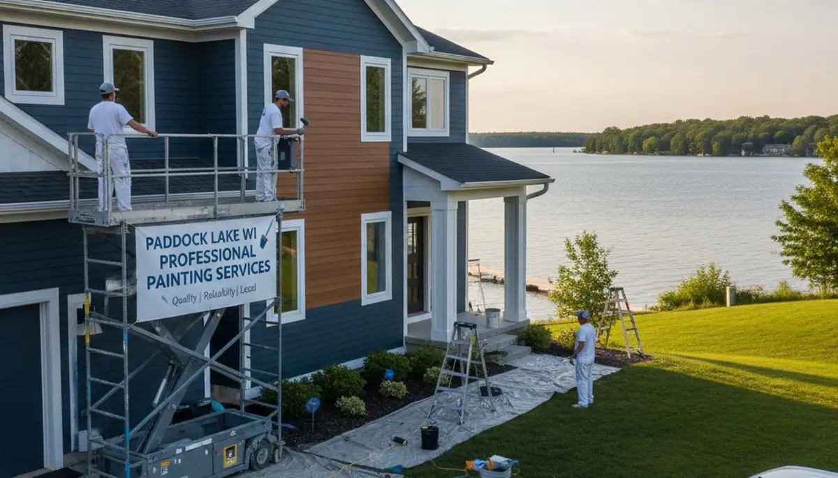 Kenosha, WI house painters providing professional interior and exterior painting services