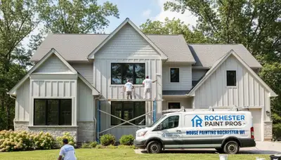 Kenosha, WI house painters providing professional exterior and interior painting services