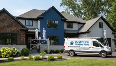 Kenosha, WI house painters serving residential interior and exterior painting projects