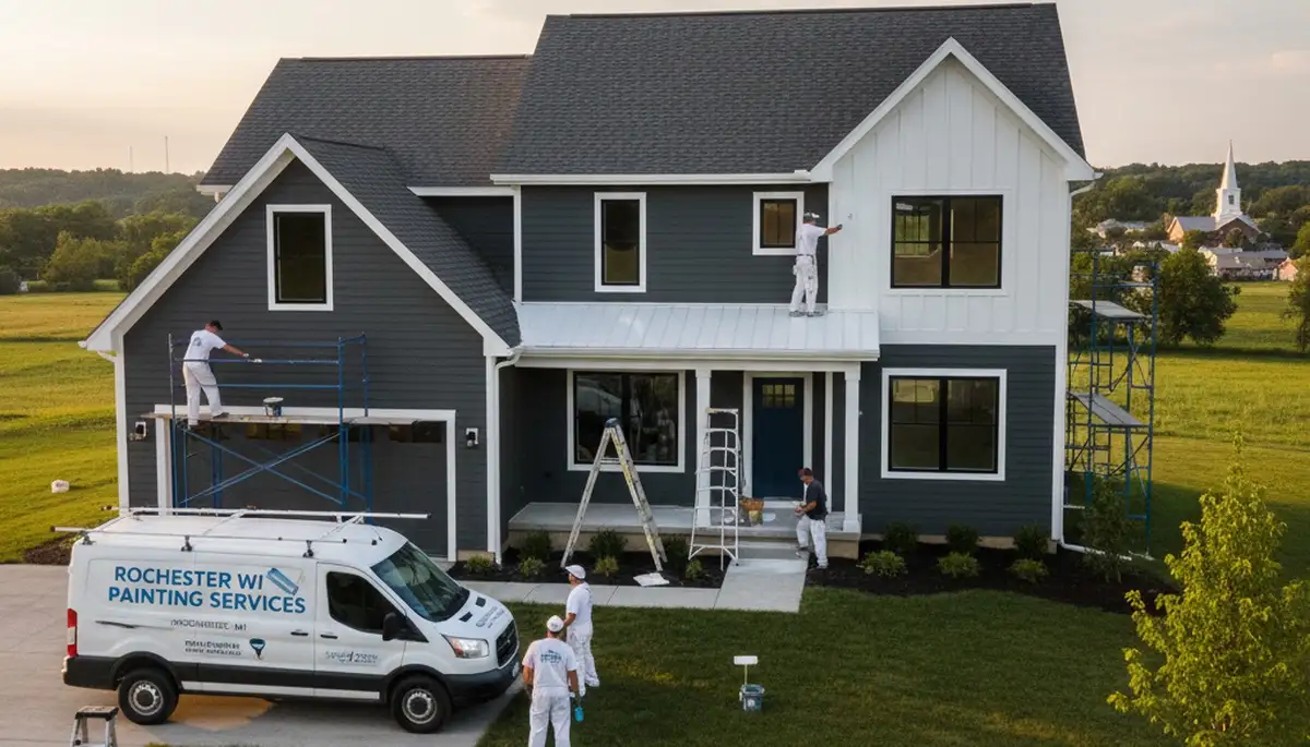 Professional house painters serving Kenosha, WI for interior and exterior painting projects