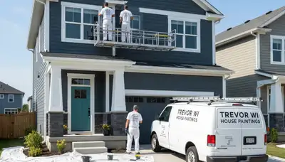 Professional house painting services in Kenosha, WI for residential interior and exterior painting projects