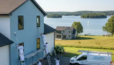 House painting services in Kenosha, WI by Kenosha Painters for interior and exterior homes