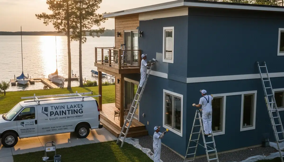 Kenosha, WI house painters delivering professional interior and exterior painting services