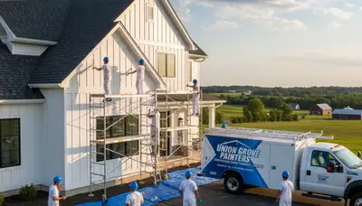 Kenosha, WI house painting company serving exterior and interior residential painting projects