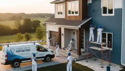 Kenosha WI house painters delivering professional interior and exterior painting services