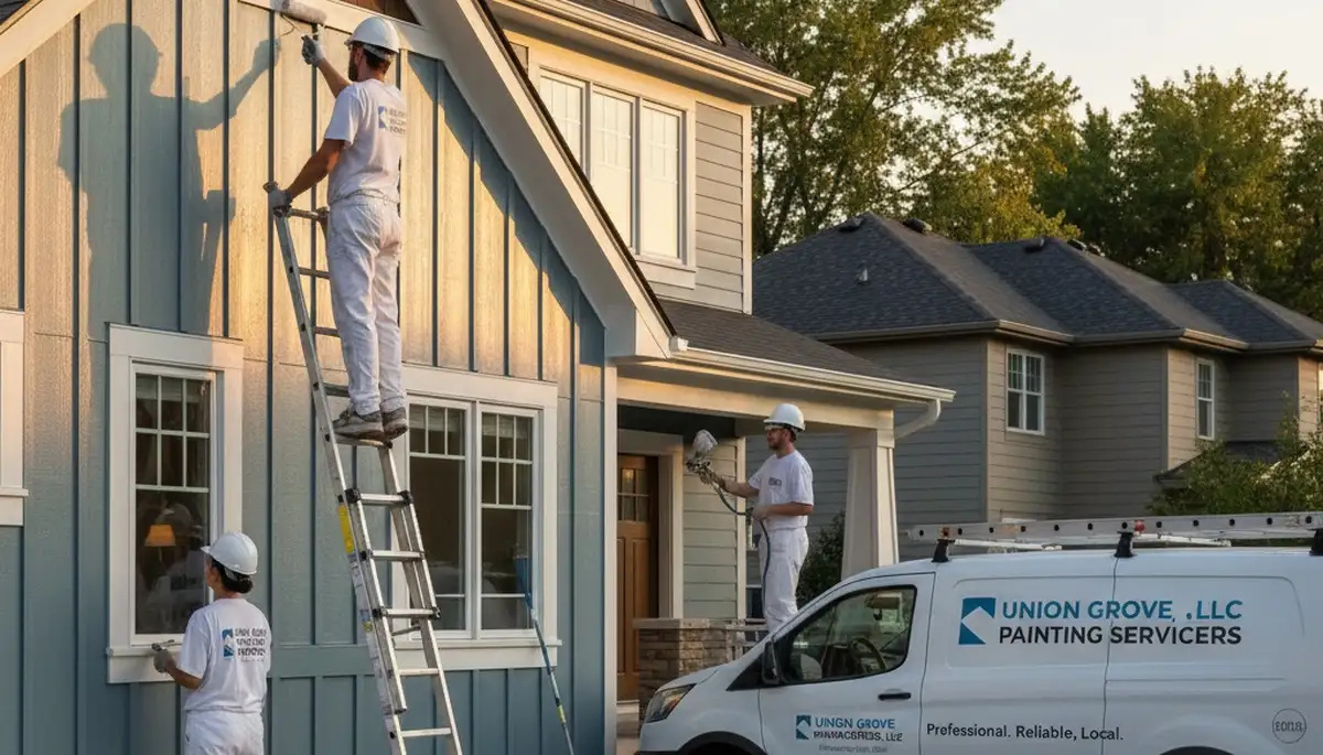 House painters in Kenosha, WI delivering professional exterior and interior painting services