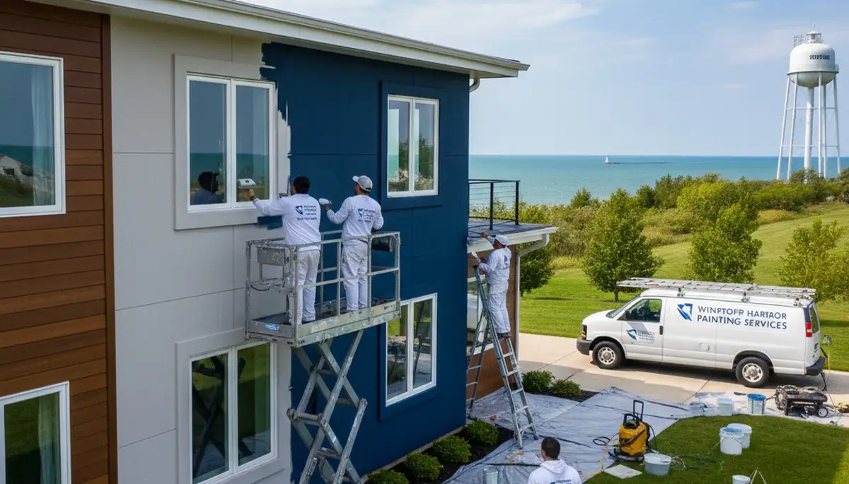 Professional house painting service in Kenosha WI by residential painters | kenoshapainters.com